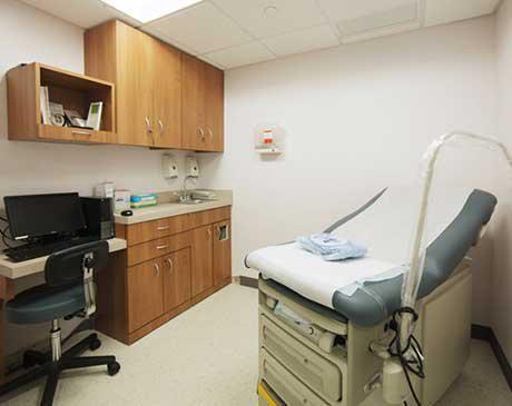 Patient Treatment Room at Maiden Lane Medical