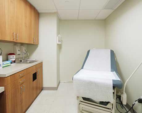 Patient Treatement Room at Maiden Lane Medical