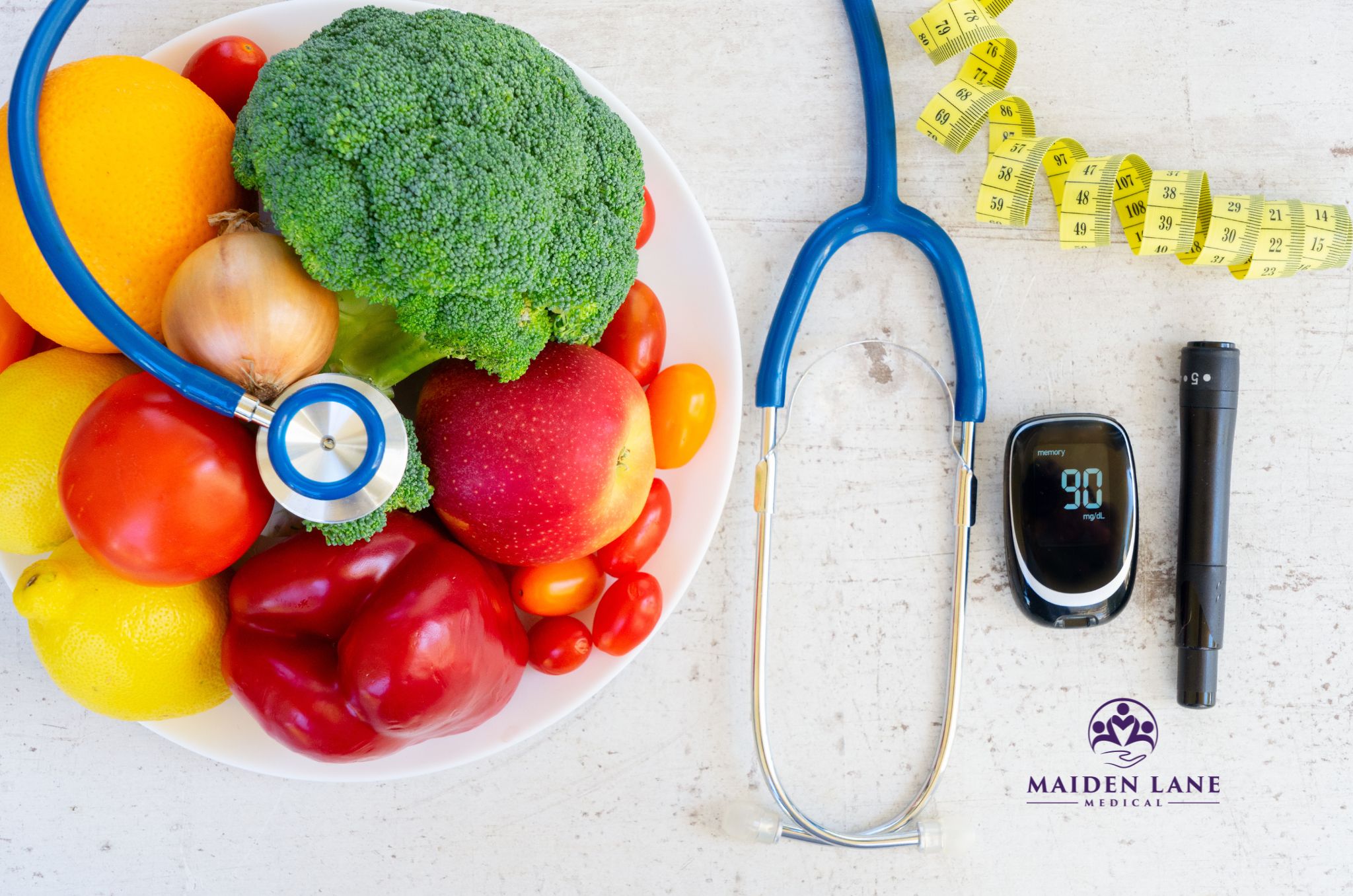 A healthy diet suggested by a diabetes specialist in Manhattan, NY.