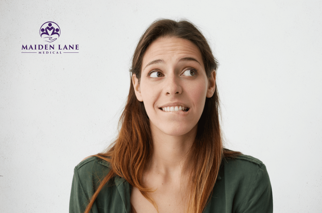 A woman wondering how IUDs work.